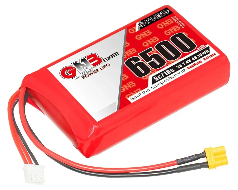 Аккумулятор GNB 6500мАч 2S 5C LiPo XT30